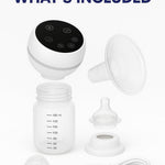 Hands-Free Electric Breast Pump – 4 Modes, 9 Suction Levels, Ultra-Quiet 35dB, Rechargeable, BPA-Free Silicone, Portable & Lightweight