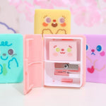 Cartoon Student Pencil Sharpener with Eraser, Multicolour, Dual Purpose, 1Pc