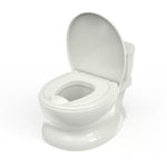 PipNest Realistic Potty Training Toilet - Flushing Sounds, Wipes Storage, Disposable Liners, Easy to Clean for Toddler Boys and Girls, White