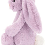 Jellycat Bashful Lilac Bunny Stuffed Animal, Medium 12 inches - Rabbit and Bunny Plush Toy - Classic Children's Gift