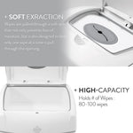 Prince Lionheart Premium Wipes Warmer, Nursery Essential, Includes the everFRESH Pillow System That Prevents Dry Out, Integrated Night Light for Night Time Changes