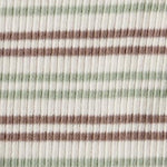 little planet by carter's Baby 2-pack Long Sleeve Bodysuits made with Organic Cotton, Beavers, Stripe, 6M