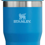 STANLEY IceFlow Stainless Steel Tumbler with Straw - Vacuum Insulated Water Bottle for Home, Office or Car - Reusable Cup with Straw Leak Resistant Flip - Cold for 12 Hours or Iced for 2 Days (Cream)