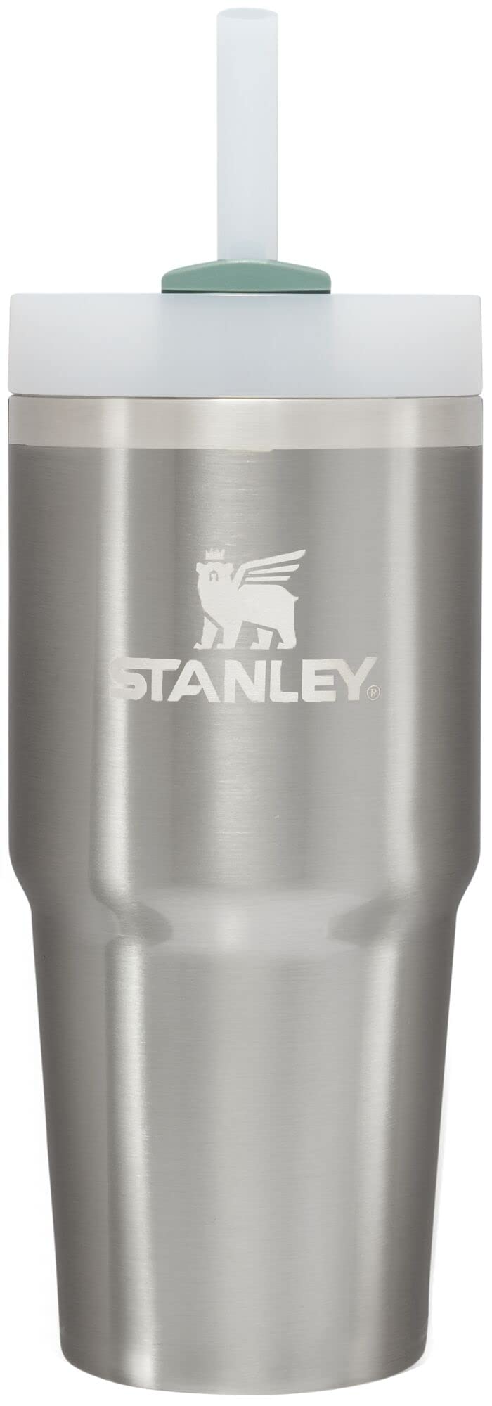 Stanley Quencher H2.0 FlowState Stainless Steel Vacuum Insulated Tumbler with Lid and Straw for Water, Iced Tea or Coffee, Smoothie and More, Rose Quartz 2.0, 30 OZ / 0.89 L