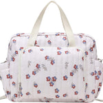 Baby Diaper Bag Tote, Mommy Bag Cute Small Diaper Bags Travel Crossbody Baby Bags Floral Diaper Purse Organizer
