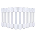4our Kiddies Child Proof Cabinet Locks for Baby Proofing, 14 Pack Baby Proof Drawer Locks for Kids, Child Safety, Adjustable Child Locks for Cabinet and Drawers with 12 Extra 3M Adhesives, No Drilling