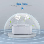 Baby Wipe Warmer,Deluxe Wet Wipes Heater and Baby Wet Wipes Dispenser, Smart Precise Temperature Control with 3 Heating Modes Large Capacity