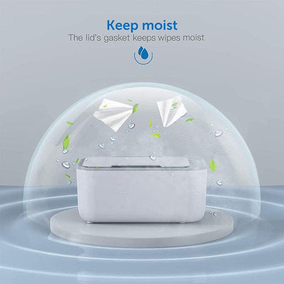 Baby Wipe Warmer,Deluxe Wet Wipes Heater and Baby Wet Wipes Dispenser, Smart Precise Temperature Control with 3 Heating Modes Large Capacity