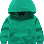 Ding-dong Baby Toddler Kid Boy Girl Solid Casual Pocket Hoodie Sweatershirt Pullover