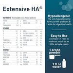 Extensive HA® Hypoallergenic Infant Formula with Iron, DHA & Probiotics, 14.1 oz