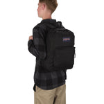 JanSport SuperBreak One Backpacks - Durable, Lightweight Bookbag with 1 Main Compartment, Front Utility Pocket with Built-in Organizer - Premium Backpack, Black