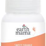 Earth Mama Sweet Orange Baby Wash bottle on a white background