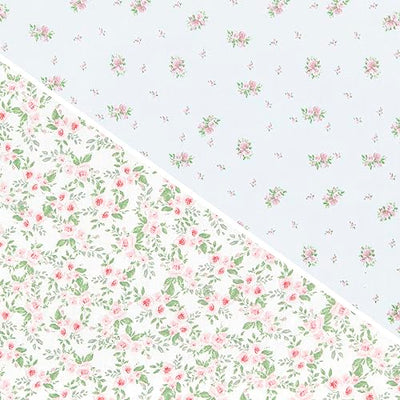 Delta Children Fitted Crib Sheets for Girls and Boys - Crib Sheet for Standard Crib and Toddler Mattresses - 28x52 Inch (Pack of 2), Pink Floral