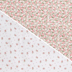 Delta Children 100% Cotton Flannel Baby Receiving Blankets for Girls and Boys – 30x30 Inches (Pack of 2), Pink Floral