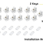 Vmaisi Baby Proofing Magnetic Cabinet Locks (15 Locks and 2 Keys)