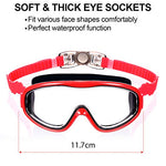 2 Pack Kids Swim Goggles, Swimming Glasses for Children from 3 to 15 Years Old