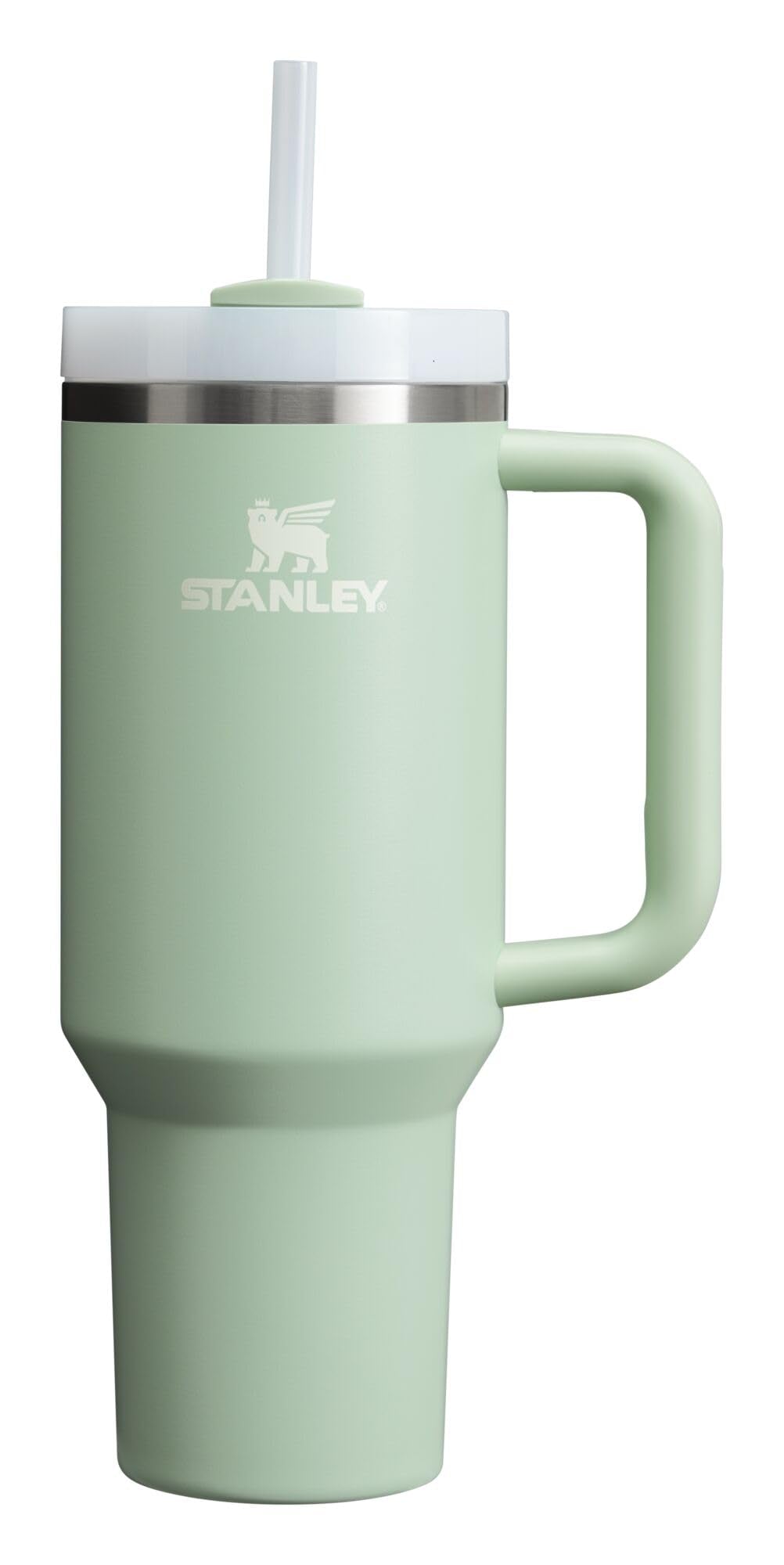 Stanley Quencher H2.0 FlowState Stainless Steel Vacuum Insulated Tumbler with Lid and Straw for Water, Iced Tea or Coffee, Smoothie and More, Rose Quartz 2.0, 30 OZ / 0.89 L