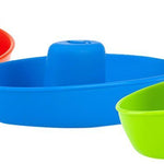 Nuby 5-Pack Stacking Bath Boats
