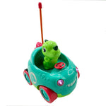DLAGOMLIFE Remote Control Car with Light & Music, Toddler Dinosaur Toys,