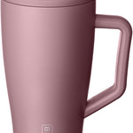 BrüMate Era 40 oz Tumbler with Handle and Straw | 100% Leakproof Insulated Tumbler with Lid and Straw | Made of Stainless Steel | Cup Holder Friendly Base | 40oz (Dune)