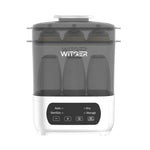 WITGER Baby Bottle Sterilizer and Dryer, Electric Steam Sterilizer for Baby Bottles, Pacifiers, and More, with Digital Controls.