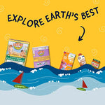 Earth's Best Organic Kids Snacks, Sesame Street Toddler Snacks, Organic Crunchin' Grahams for Toddlers 2 Years and Older, Honey Sticks with other Natural Flavors, 5.3 oz Box
