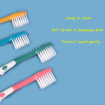 newrichbee 8 Packs Kids Toothbrush, Extra Soft Lovely Deer Toddler Toothbrush for Kids 2-8 Years (Pink&Orange&Blue&Green)