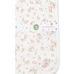 Little Me baby girls nursery swaddling blankets, Vintage Rose, One Size US