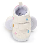 Clowora Baby Boys Girls Shoes Non-Slip Rubber Sole Sneakers Infant First Walking Toddler Crib Shoes Newborn Loafers Flats. (10/Multi-Color,6-12 Months)