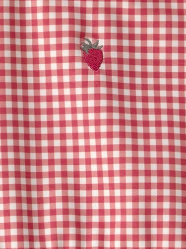 Little Planet by Carter's Girl One-Piece Swimsuit, Red Gingham, 6M