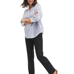 Motherhood Maternity Womens Bi-Stretch Secret Fit Belly Straight Leg Suiting Business Casual Pants, Core Black, XL US