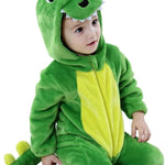 Halloween Baby Green Dinosaur Costumes Toddler Outfit Infants Cosplay Romper 1-60 Months