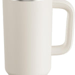 40 oz Tumbler with Handle and Straw: Stainless Steel Insulated Tumbler Keeps Cold for 24 Hours, Leakproof Travel Cup Fits in Cup Holder and BPA-Free, Cotton Candy