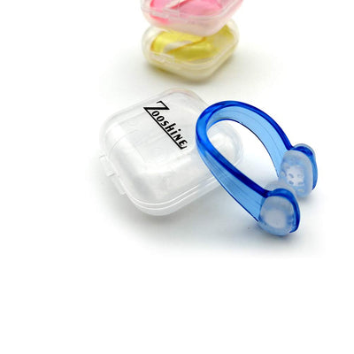 Zooshine 4 Sets Silicone Swimming Nose Clips Nose Plugs Nose Protector Kits for Adults Kids with Box Packed