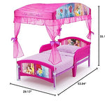 Delta Children Canopy Toddler Bed, Disney Princess