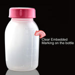 Maymom Breast Pump Bottle Compatible With Medela Pump in Style MaxFlow Pro Pro+, Freestyle, Swing Maxi Pump, Breastshields; Compatible with Ameda Mya Joy, Finesse and Purely Yours Pumps; 8pc/pk