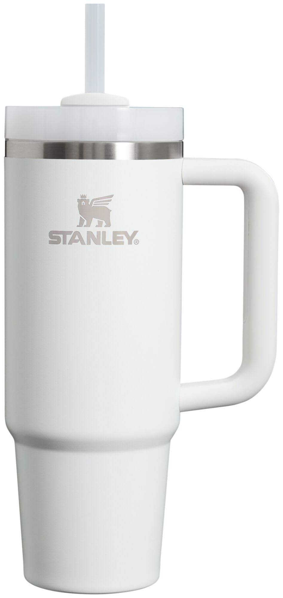 Stanley Quencher H2.0 FlowState Stainless Steel Vacuum Insulated Tumbler with Lid and Straw for Water, Iced Tea or Coffee, Smoothie and More, Rose Quartz 2.0, 30 OZ / 0.89 L