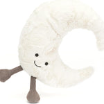 Jellycat Amuseables Moon Stuffed Toy, Medium 10.5" - Moon Plush - Fun Gift Idea