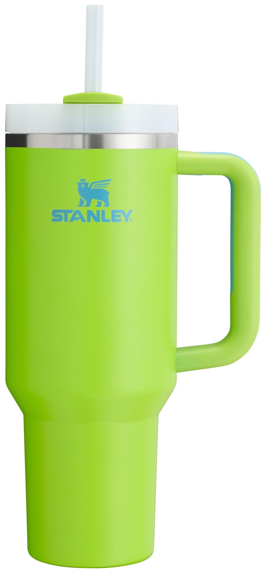 Stanley Quencher H2.0 FlowState Stainless Steel Vacuum Insulated Tumbler with Lid and Straw for Water, Iced Tea or Coffee, Smoothie and More, Rose Quartz 2.0, 30 OZ / 0.89 L