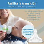 Dr. Brown’s Natural Flow® Level 4 Wide-Neck Baby Bottle Silicone Nipple, Fast Flow, 9m+, 100% Silicone Bottle Nipple, 6 Pack