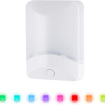 GE Color-Changing LED Night Light, Plug Into Wall, Dusk to Dawn Sensor, Ambient Lighting, for Bedroom, Childrens Room, Nursery, Safety Rated, 1 pack, 34693
