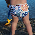 ALVABABY Swim Diapers Large Size 2pcs Pack Reuseable &Adjustable Baby BoyZDYK05-06