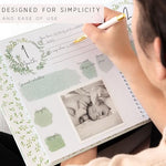 Baby Memory Book First 5 Years - Keepsake Monthly Milestone Journal for Boy or Girl - Pregnancy Gift for Baby Shower - Gender Neutral Record Book with Gift Box - Personalize Cover with Baby Photo