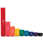 hand2mind Rainbow Fraction Tower Equivalency Cubes, Decimal Fraction Equivalency, Math Blocks, Montessori Math Rods, Fraction Manipulatives, Classroom Manipulatives for Elementary School (51 Pieces)