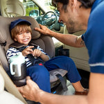 Maxi-Cosi Andi 360 Rotating All-in-One Baby Convertible Car Seat, Rear Facing, Forward Facing Infant Toddler Booster, Easy Rotation, Tension System, Harness Adjust, Caspian Caviar