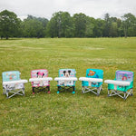 Bright Starts Disney Winnie The Pooh Pop 'N Sit Portable Booster, Indoor/Outdoor Use, Floor Seat with Feeding Tray, 6 Mos - 3 Yrs