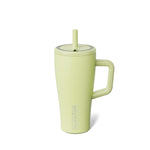 BrüMate Era 40 oz Tumbler with Handle and Straw | 100% Leakproof Insulated Water Bottle Tumbler with Lid and Flexible SoftSip Straw | Made of Stainless Steel | Cup Holder Friendly | 40oz (Dark Aura)