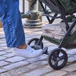 Ingenuity 3Dquickclose CS+ Compact Fold Stroller – Lightweight Stroller with Oversized Canopy, Extra-Large Storage and Compact Fold