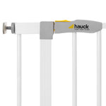 hauck Open N Stop Baby Safety Gate for 29 to 31" Wide Stairs, Hallways & Doorways, White