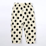 MYGBCPJS Baby Boys Girls 2 Pack Cotton Linen Long Bloomers Graphic Printed Trousers Ankle Length Kids Elastic Waist Pants